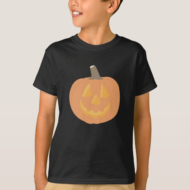 Halloween Pumpkin T-Shirt (Front)