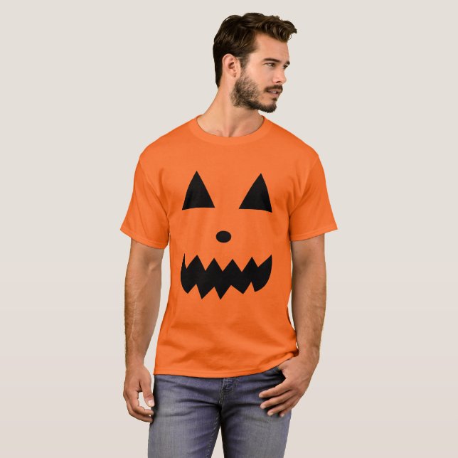 Halloween Pumpkin T-Shirt (Front Full)