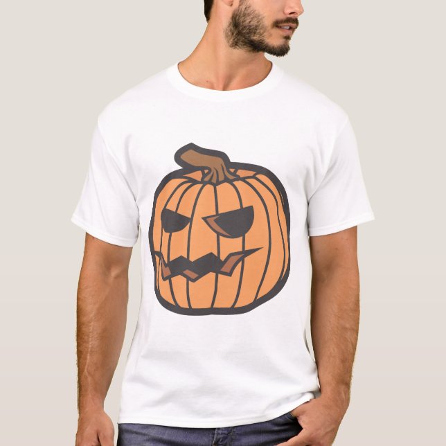 Halloween pumpkin                              T-Shirt (Front)
