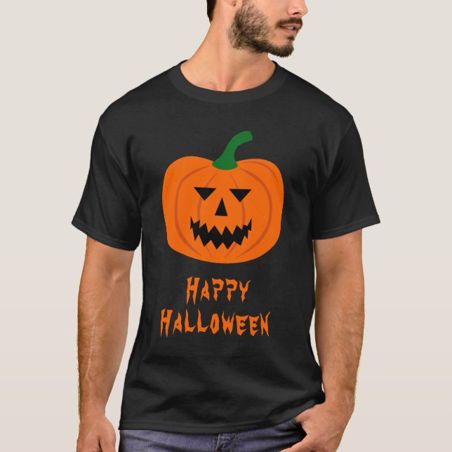 Halloween Pumpkin T-Shirt (Front)