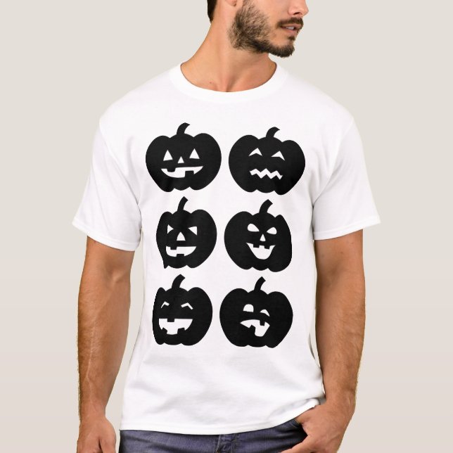 Halloween Pumpkin            T-Shirt (Front)