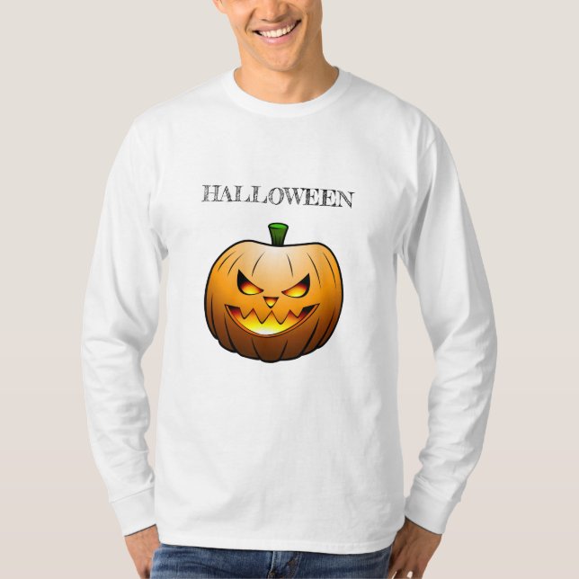 Halloween Pumpkin T-Shirt (Front)