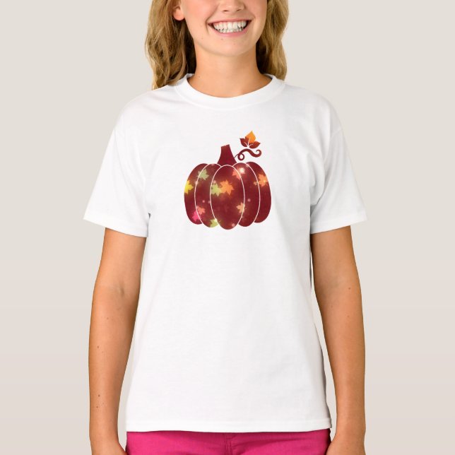 Halloween Pumpkin  T-Shirt (Front)