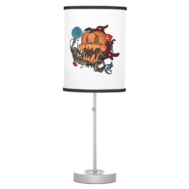 Halloween Pumpkin                        Table Lamp (Front)
