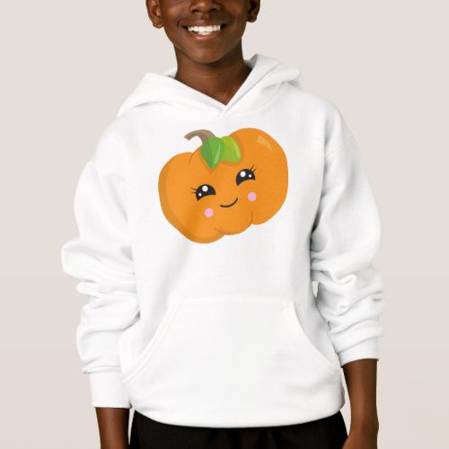 Halloween Pumpkin Trick Or Treat Smiling Pumpkin Hoodie