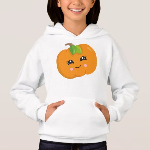 Halloween Pumpkin Trick Or Treat Smiling Pumpkin Hoodie