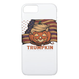 Halloween, Pumpkin Trumpkin, Make Halloween Great iPhone 8/7 Case