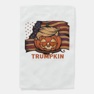 Halloween, Pumpkin Trumpkin, Make Halloween Great Garden Flag