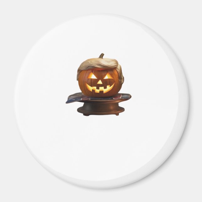 Halloween, Pumpkin Trumpkin, Make Halloween Great  Magnet (Front)