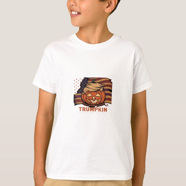 Halloween, Pumpkin Trumpkin, Make Halloween Great  T-Shirt (Front)