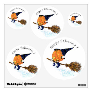 Halloween Pumpkin Wall Decal