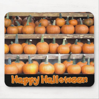 Halloween Pumpkin Wall Mouse Pad