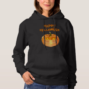 Halloween Pumpkin Wearing Face Mask Funny Jack O L Hoodie
