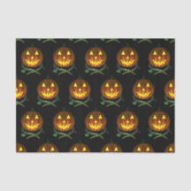 Halloween Pumpkin with Vines