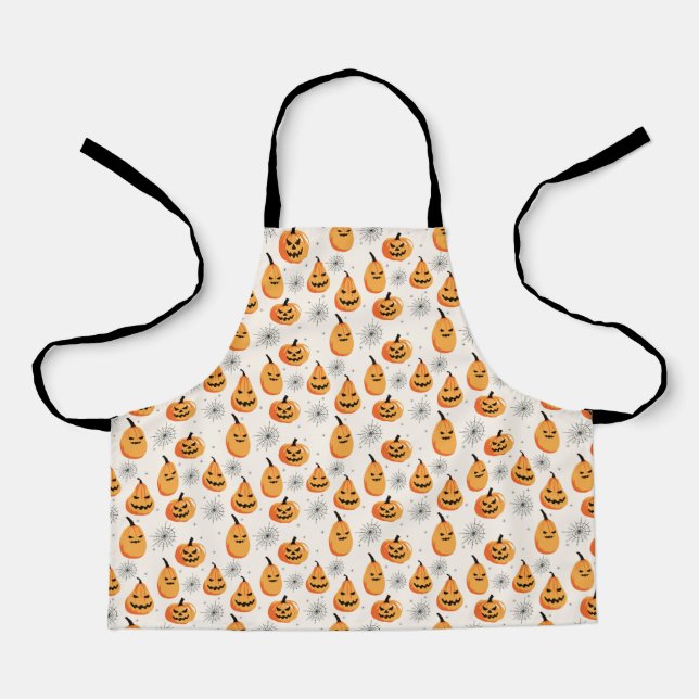 Halloween Pumpkins Apron (Front)