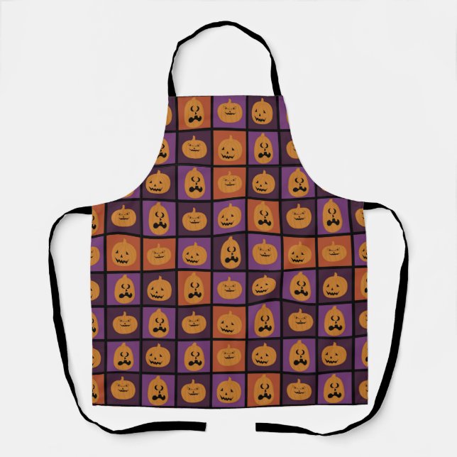 Halloween pumpkins apron (Front)