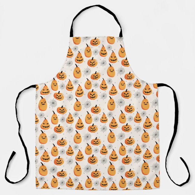 Halloween Pumpkins Apron (Front)