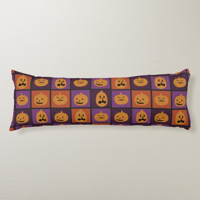 Halloween pumpkins body pillow (Front)