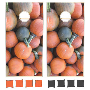 Halloween Pumpkins Corn Hole Bean Bag Game
