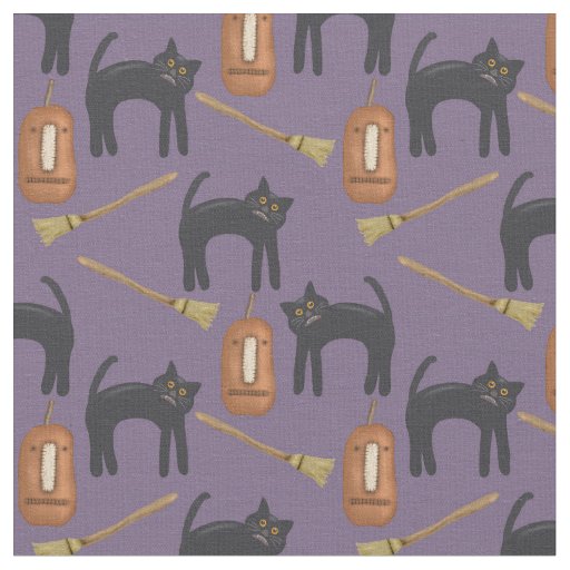 Halloween Pumpkins, Cotton (56" width) Fabric