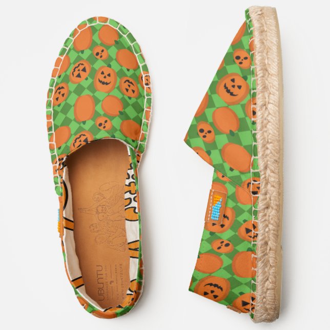 Halloween Pumpkins Espadrilles (Side)