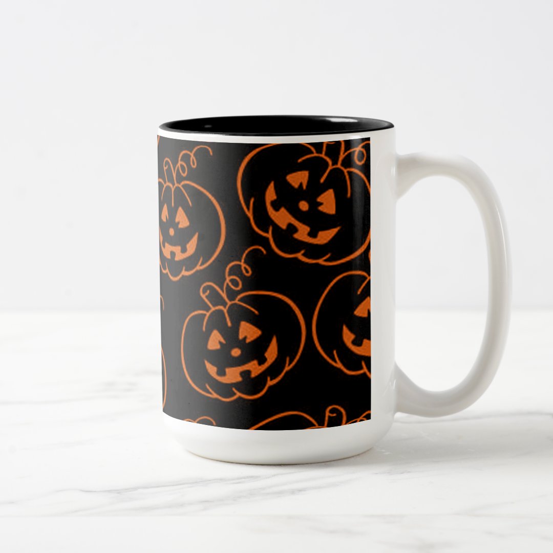 Halloween Pumpkins JackOLantern Coffee Mug Zazzle