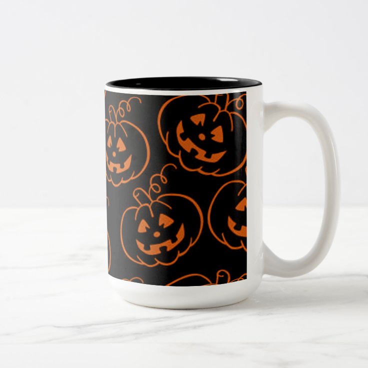 Halloween Pumpkins Jack-O-Lantern Coffee Mug | Zazzle