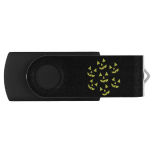 Halloween Pumpkins Jack O' Lantern Flash Drive