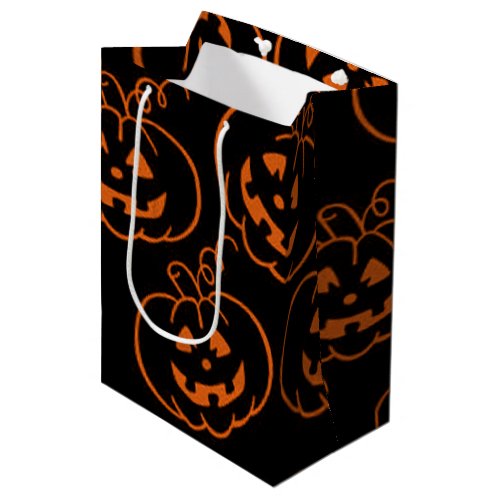 Halloween Pumpkins Jack_O_Lantern Gift Bag