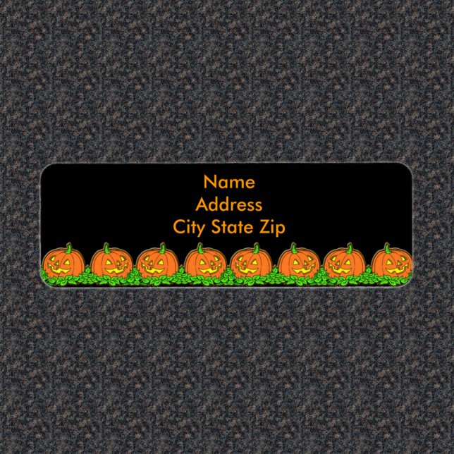 Halloween Pumpkins Label (Creator Uploaded)