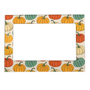 Halloween Pumpkins Magnetic Frame