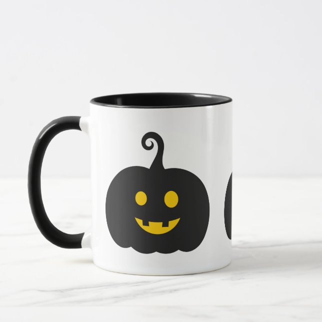 Halloween pumpkins mug (Left)