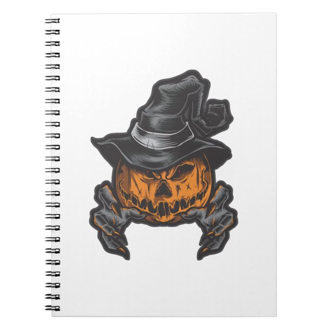 Halloween Pumpkins         Notebook (Front)