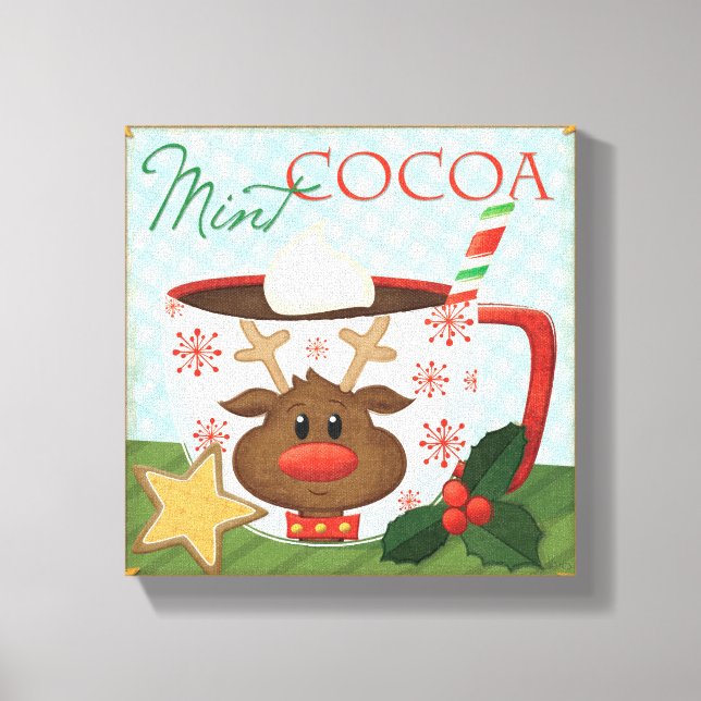 Halloween Pumpkins on Graveyard Canvas Print (Front)