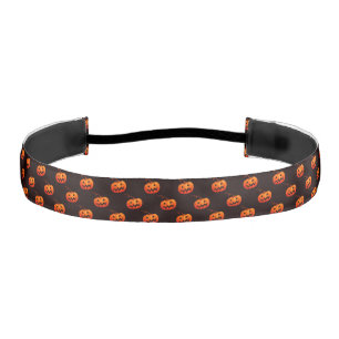 Halloween Pumpkins, Orange Pumpkins Trick Or Treat Athletic Headband