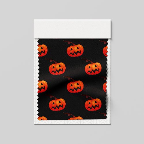 Halloween Pumpkins Orange Pumpkins Trick Or Treat Fabric