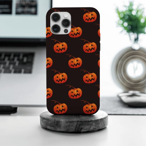 Halloween Pumpkins Orange Pumpkins Trick Or Treat iPhone 15 Pro Max Case