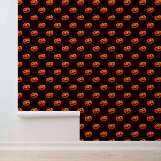 Halloween Pumpkins, Orange Pumpkins Trick Or Treat Wallpaper (Application)