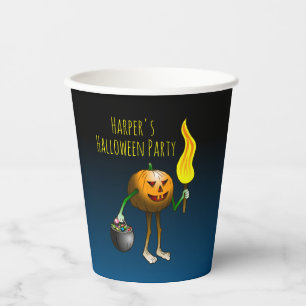 Halloween Pumpkins Paper Cups