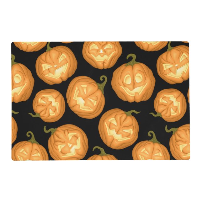 Halloween pumpkins placemat (Front)