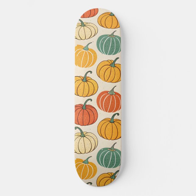Halloween Pumpkins Skateboard (Front)