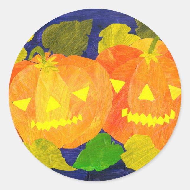 Halloween Pumpkins Stickers (Front)
