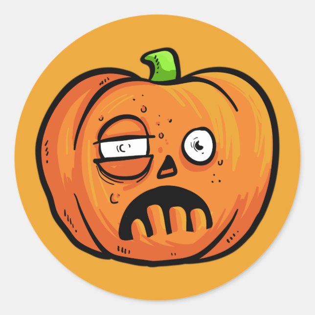 Halloween Pumpkins stickers 6 (Front)