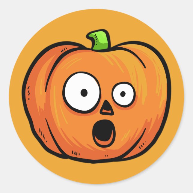 Halloween Pumpkins stickers 8 (Front)