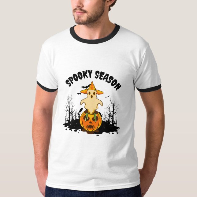 Halloween Pumpkins T-Shirt (Front)