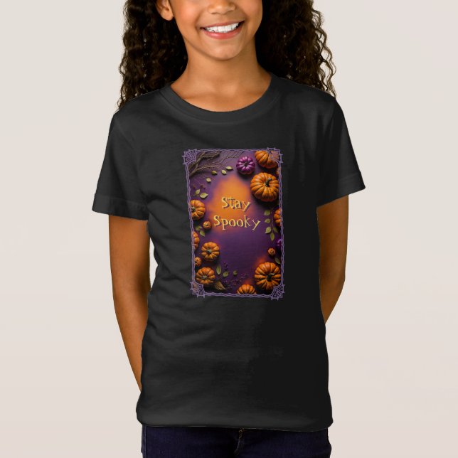 Halloween Pumpkins T-Shirt (Front)