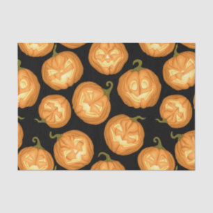 Halloween pumpkins tissue paper