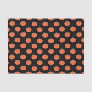 Halloween pumpkins tissue paper gift bag stuffer