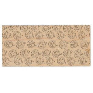 Halloween pumpkins wood USB flash drive