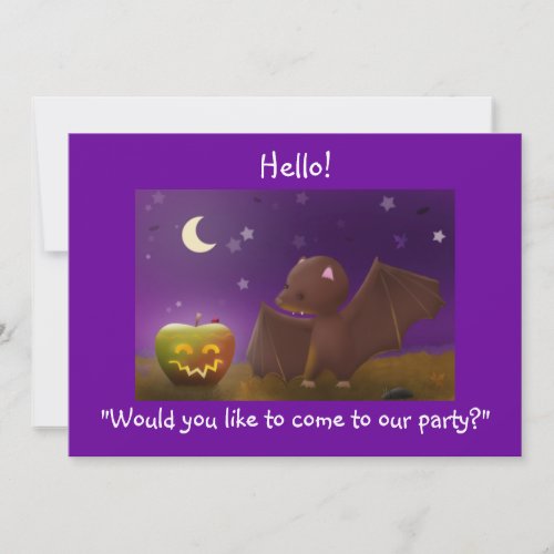 Halloween Punch Bowl _ party invites